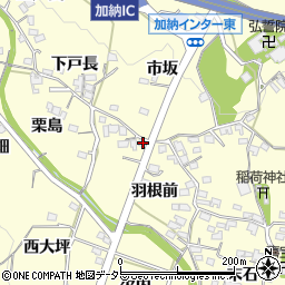 愛知県豊田市加納町羽根前19周辺の地図