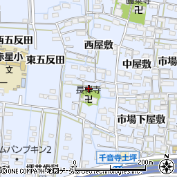 愛知県名古屋市中川区富田町大字千音寺南屋敷周辺の地図