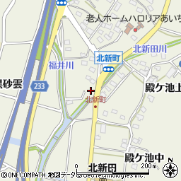 愛知県日進市北新町南鶯468-6周辺の地図