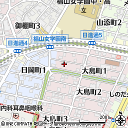 愛知県名古屋市千種区大島町1丁目69周辺の地図