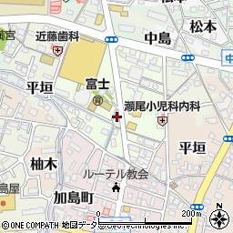 静岡県富士市平垣4周辺の地図