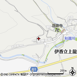 滋賀県大津市伊香立上龍華町528周辺の地図