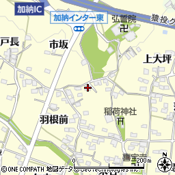 愛知県豊田市加納町欠ノ上13-2周辺の地図