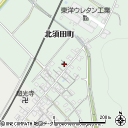 滋賀県東近江市北須田町479周辺の地図