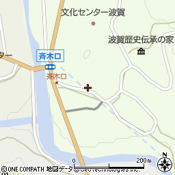 兵庫県宍粟市波賀町上野159周辺の地図