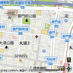 ＭＡＸ－Ａ大須店周辺の地図