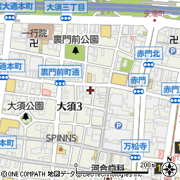 大須赤門ビル周辺の地図