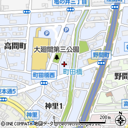 愛知県名古屋市名東区高間町203-3周辺の地図