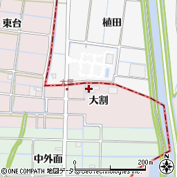 名鉄バス株式会社　津島営業所周辺の地図
