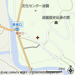 兵庫県宍粟市波賀町上野119周辺の地図