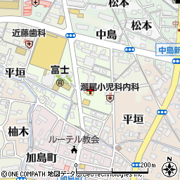 静岡県富士市八幡町4-12周辺の地図