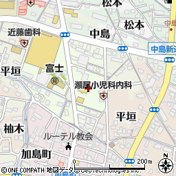 静岡県富士市八幡町4周辺の地図