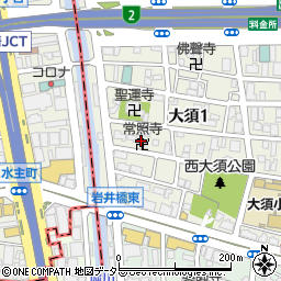 愛知県名古屋市中区大須1丁目25-44周辺の地図