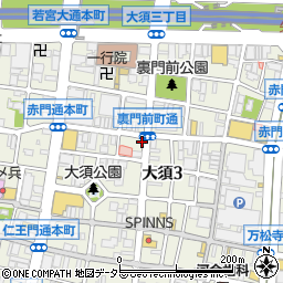 ＳＫ名古屋店周辺の地図