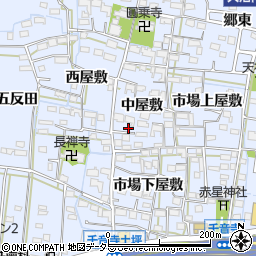 愛知県名古屋市中川区富田町大字千音寺中屋敷3909周辺の地図