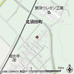 滋賀県東近江市北須田町478周辺の地図