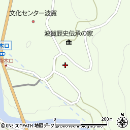 兵庫県宍粟市波賀町上野48周辺の地図