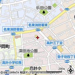 愛知県名古屋市名東区高針3丁目112周辺の地図