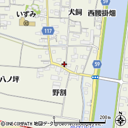 愛知県海部郡大治町砂子野割1670周辺の地図