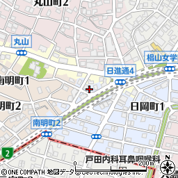 スペース日岡町第１駐車場周辺の地図
