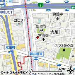 愛知県名古屋市中区大須1丁目25-57周辺の地図