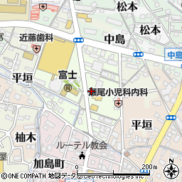 静岡県富士市八幡町4-14周辺の地図