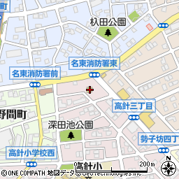 愛知県名古屋市名東区高針3丁目108周辺の地図