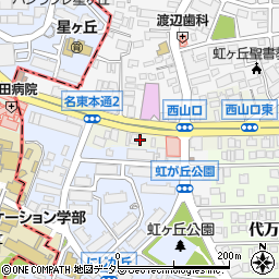 愛知県名古屋市名東区名東本通2丁目27周辺の地図