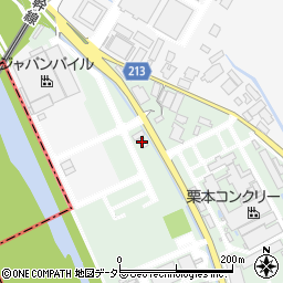 ジャパンパイル株式会社　滋賀工場周辺の地図