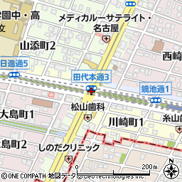 田代本通３周辺の地図