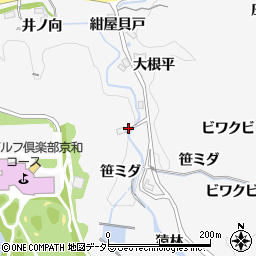 愛知県豊田市中立町長久古周辺の地図
