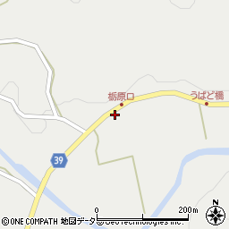 兵庫県朝来市生野町栃原1375周辺の地図