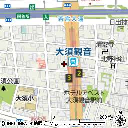 株式会社原一探偵事務所　名古屋周辺の地図
