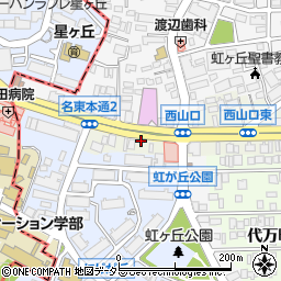 愛知県名古屋市名東区名東本通2丁目周辺の地図