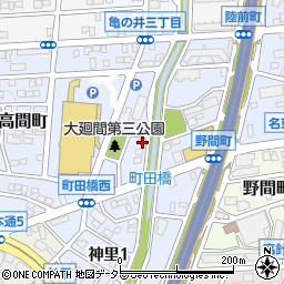 愛知県名古屋市名東区高間町204周辺の地図