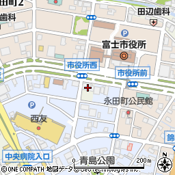 レーベン富士青葉通りプレジデンスタワー周辺の地図