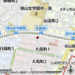愛知県名古屋市千種区大島町1丁目11周辺の地図