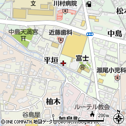 静岡県富士市八幡町3-26周辺の地図