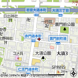 ウィゴー大須店周辺の地図