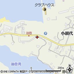 三浦市役所　油壼駐車場周辺の地図