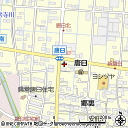 銀のさら　津島店周辺の地図
