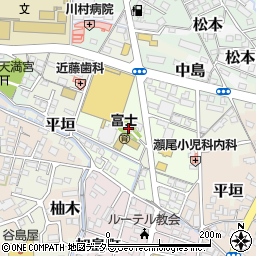 平垣八幡宮周辺の地図