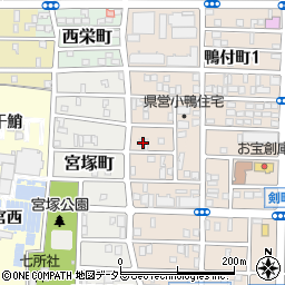 愛知県名古屋市中村区小鴨町56周辺の地図