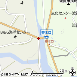 斉木口周辺の地図