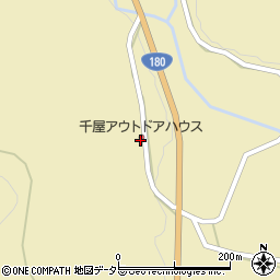 千屋アウトドアハウス周辺の地図