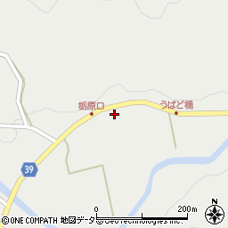 兵庫県朝来市生野町栃原1354周辺の地図