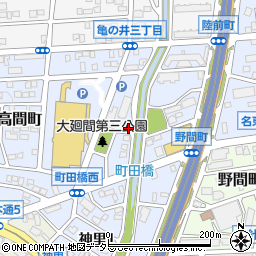 愛知県名古屋市名東区高間町199周辺の地図