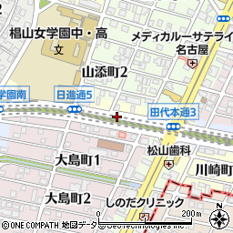 愛知県名古屋市千種区日進通6丁目周辺の地図