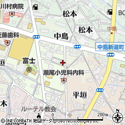 静岡県富士市八幡町5-35周辺の地図