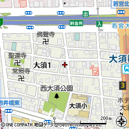 有限会社あけぼの印刷周辺の地図